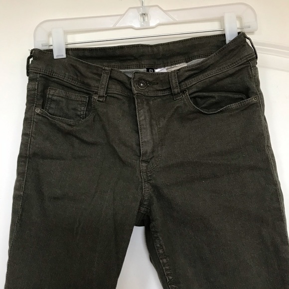 Army green h&m skinny jeans - Picture 2 of 5